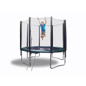 10 FT Galactic Xtreme EXTRA HEAVY DUTY BEST Kids Trampoline with Enclosure Safety and Ladder Combo