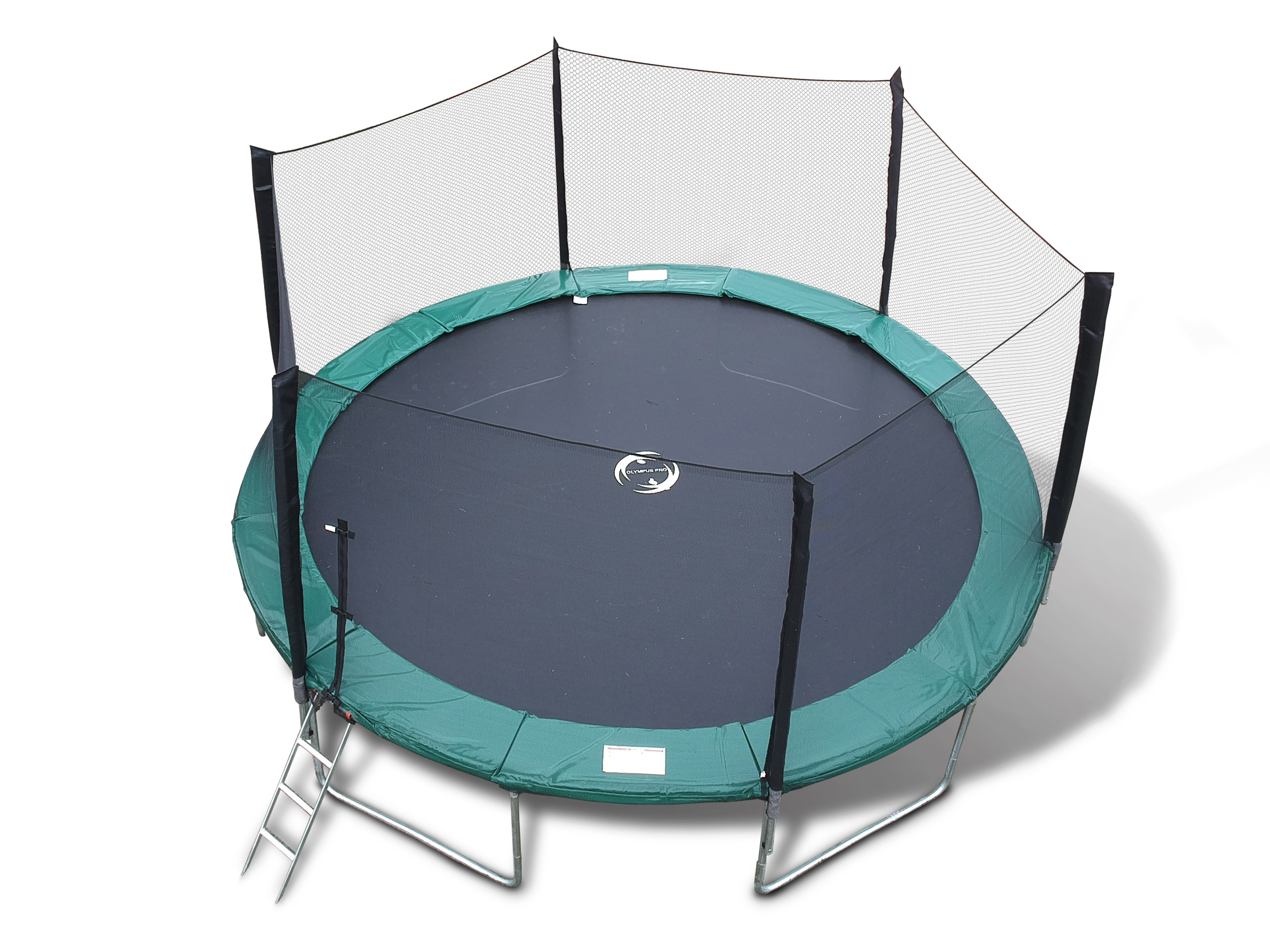 16 Foot Top Rated Infinity Bounce Trampoline For Sale with Enclosure