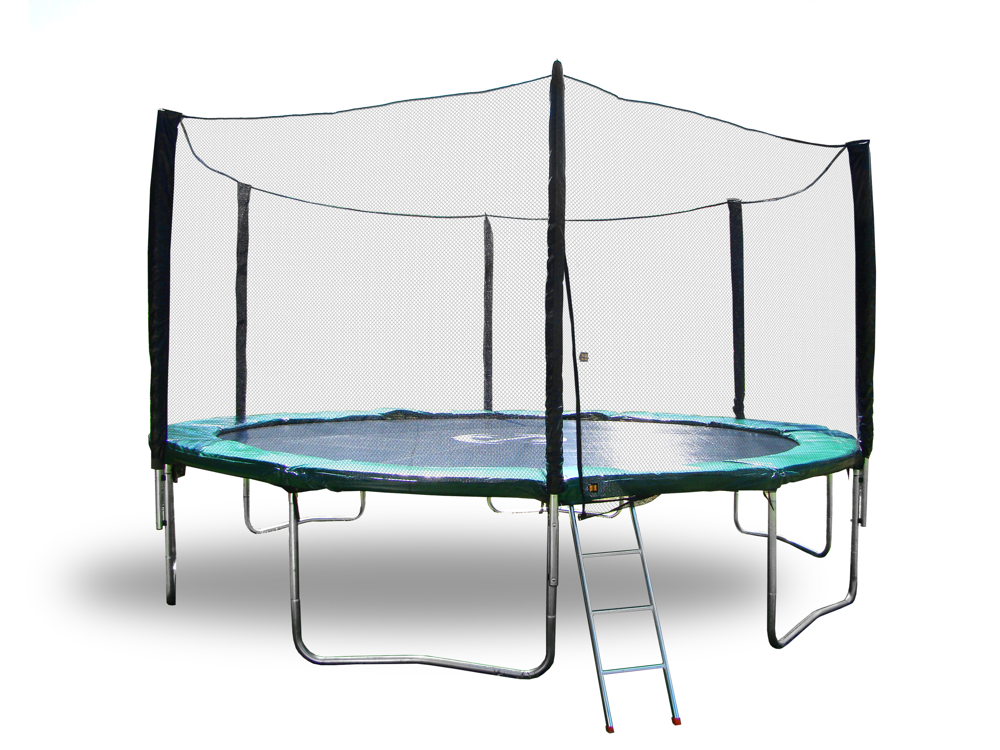 15 Foot Best Trampoline USA XHD by Galactic Xtreme with Enclosure