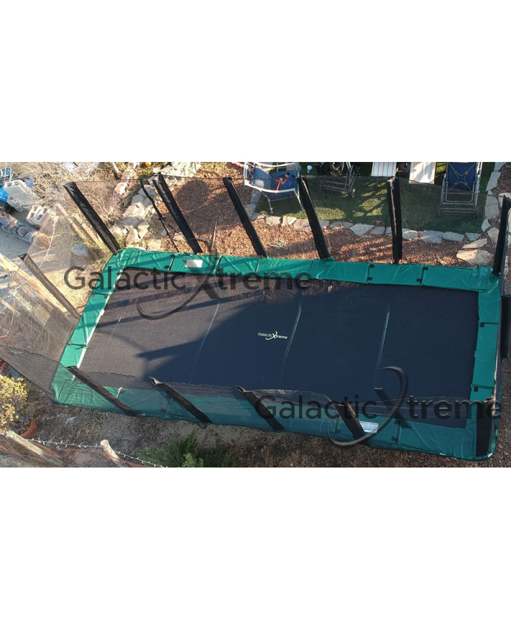 10’x23’ Best Trampoline USA XHD by Galactic Xtreme with Enclosure