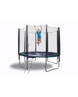 10 FT Galactic Xtreme  EXTRA HEAVY DUTY BEST Kids Trampoline with Enclosure Safety and Ladder Combo